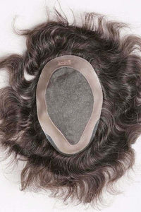 Super Fine Mono Center Hairpieces With PU Coating Perimeter ukhairbro