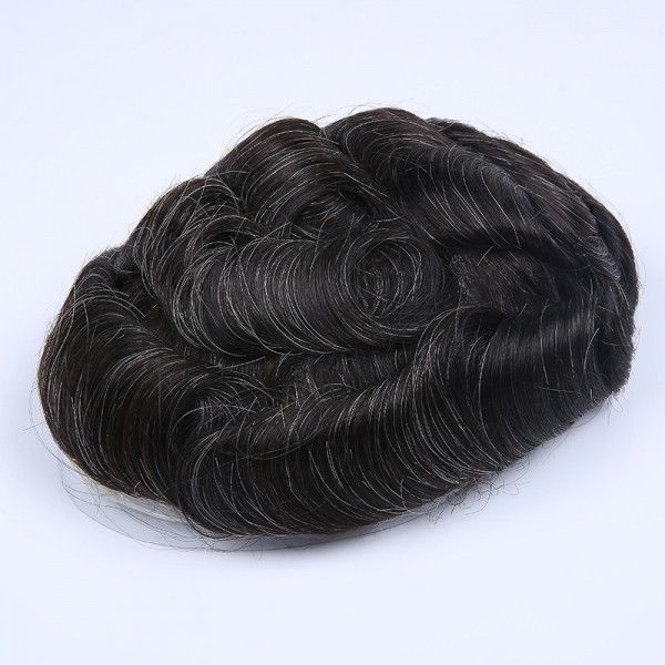 Load image into Gallery viewer, 0.05mm Skin Hair System Transparent Super Thin Skin Hairpieces for men ukhairbro