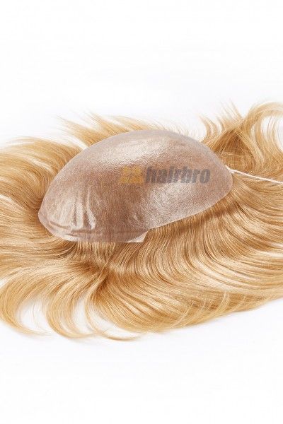 Transparent 0.08mm Thin Poly Hair Replacement System For Men ukhairbro