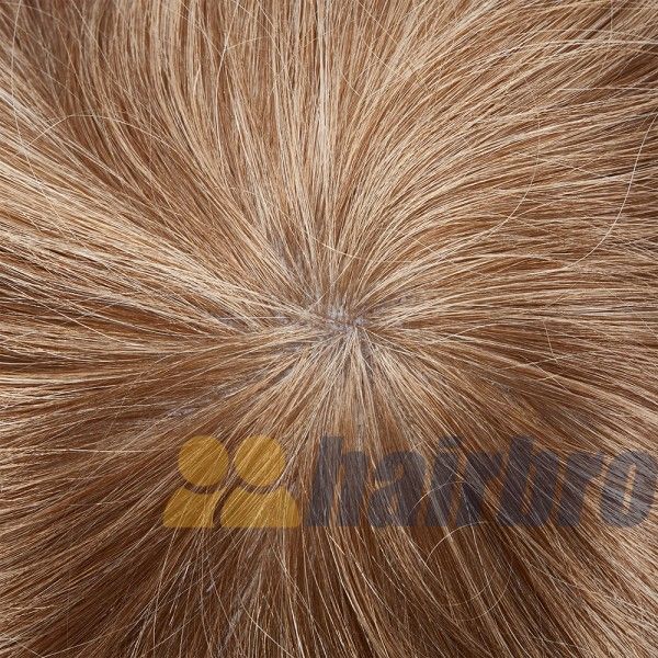 Transparent 0.08mm Thin Poly Hair Replacement System For Men ukhairbro
