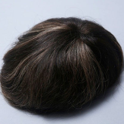 Human Hair Fine Mono Base Hair Replacement System ukhairbro