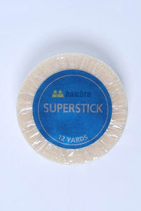 Super Stick White Double Side Hold 3/4"X12 Yard Tape ukhairbro