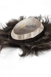Fine Mono Center with Poly Around Hair Replacement System For Men ukhairbro