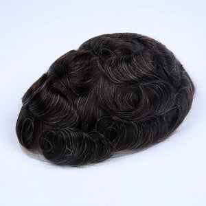 Stock French Lace Human Hair Breathable Hairpieces For Man ukhairbro