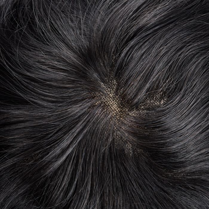 French Lace Center with Poly around Stock Hair Replacement System For Men (Copy) ukhairbro
