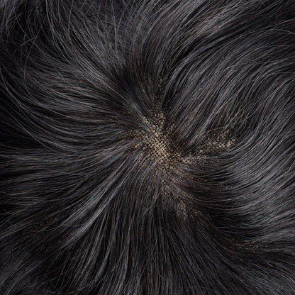 French Lace Center with Poly around Stock Hair Replacement System For Men (Copy) ukhairbro