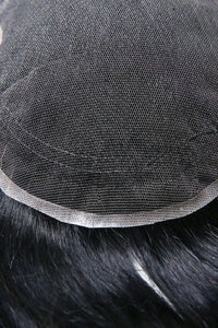 French Lace With Poly Side And Back Hairpieces For Men ukhairbro