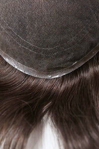 Lace Base With 1 Inch Wide PU Side and Back Hair Replacement System ukhairbro