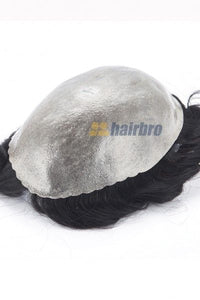 Durable 0.15mm Full Transparent Poly Hair Replacement System ukhairbro