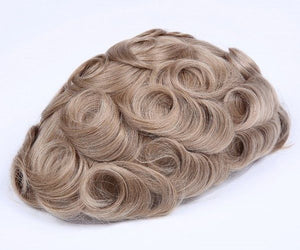 Full Swiss Lace Human Hair Breathable Stock Hairpieces For Man ukhairbro